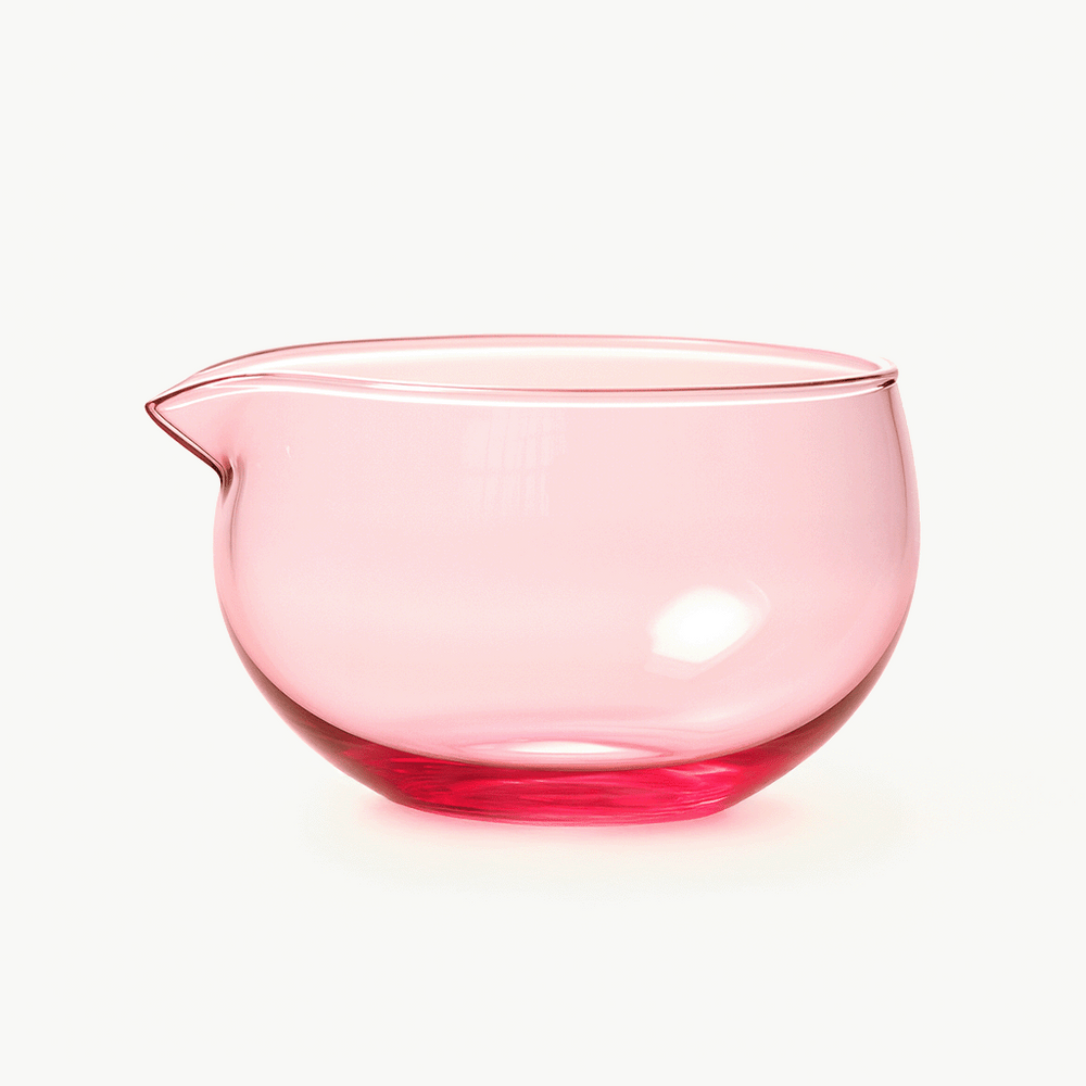 Crystal Pink skleněná miska
